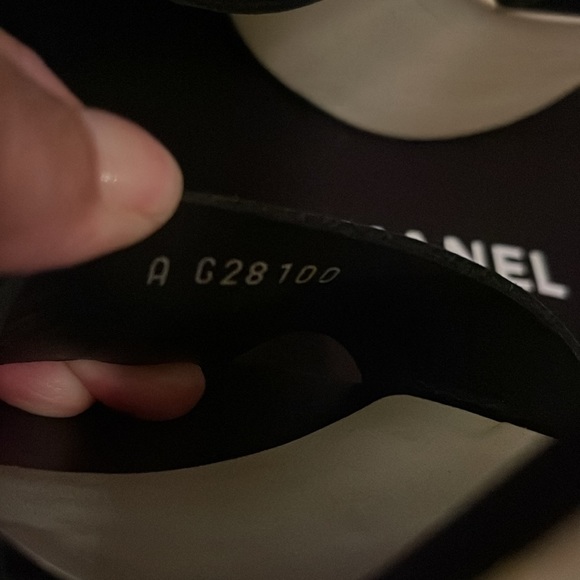 Chanel Ankle Strap Leather Platform 39.5 - Picture 11 of 14